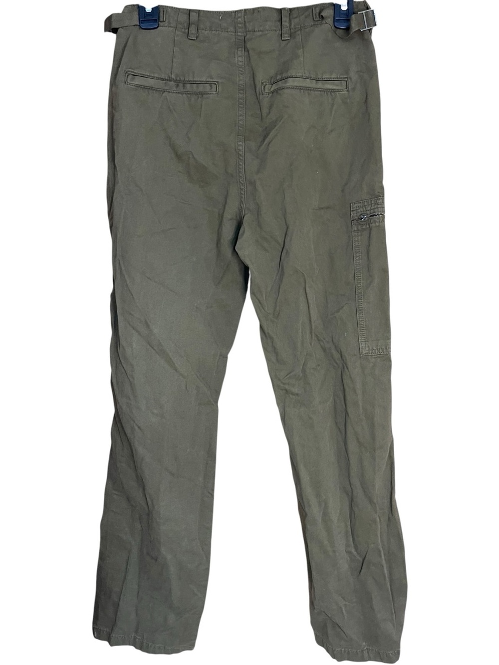 Zara The Macy Cargo Trousers Khaki Green - Picture 6 of 16
